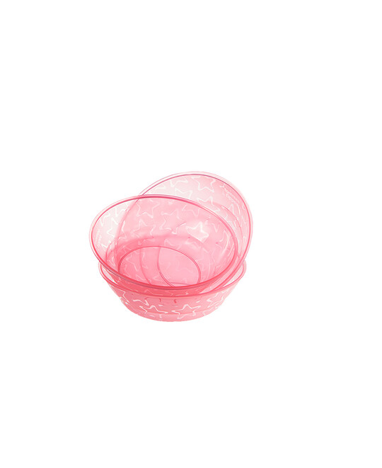 Tommee Tippee Essentials 3X BOWLS (Pink) image number 1